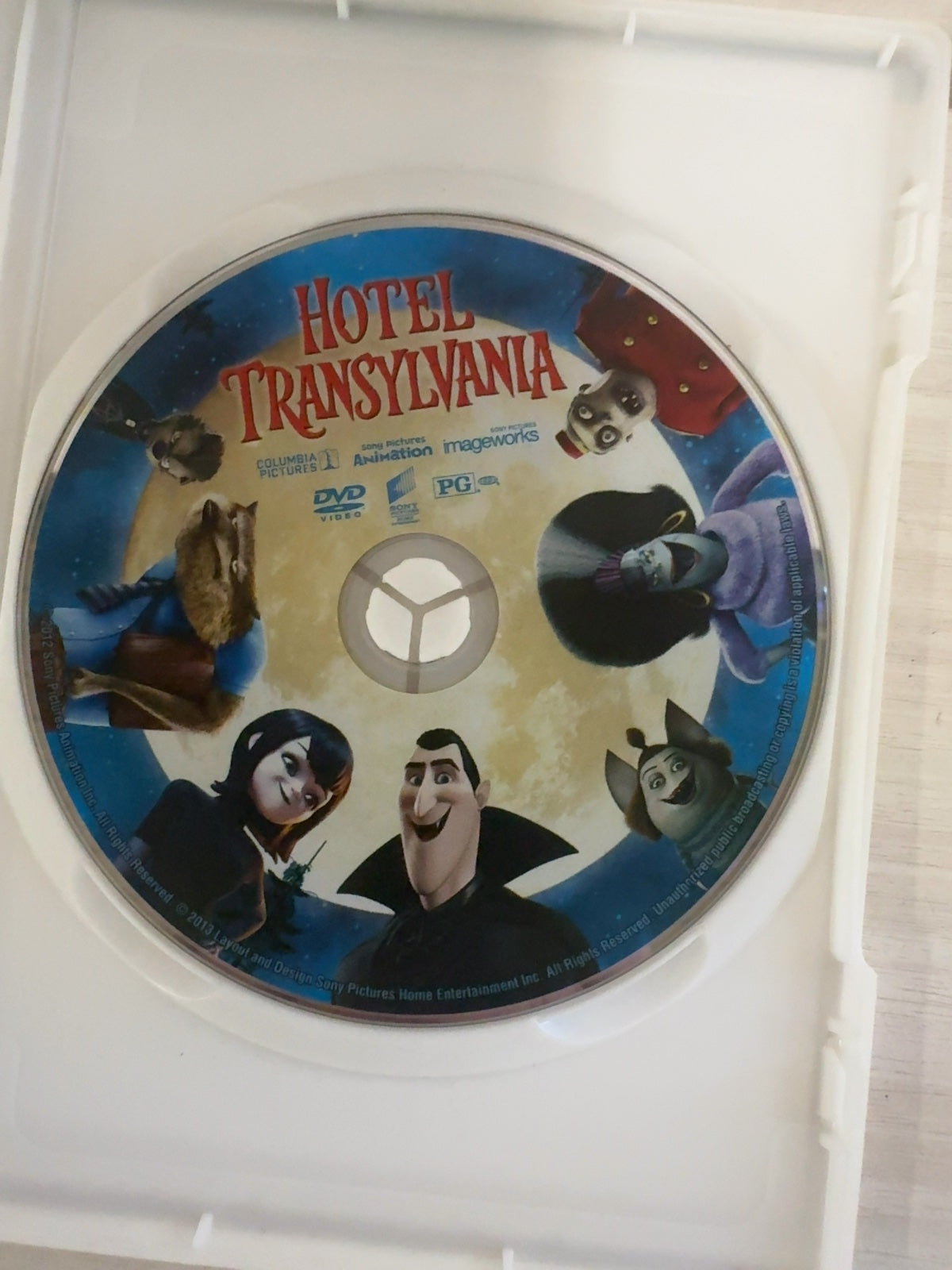 Hotel Transylvania (DVD, 2012) Standard Very Good Adam Sandler Andy Samberg
