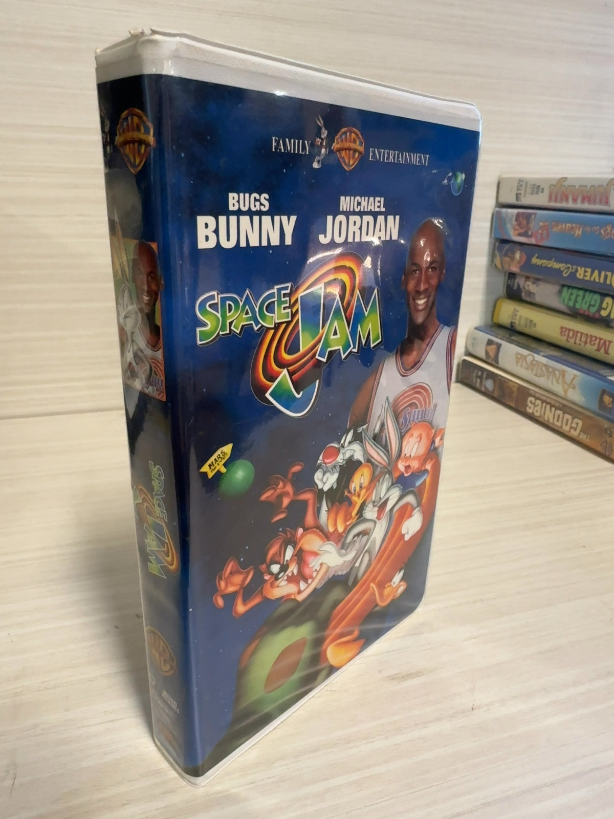 Space Jam (VHS, 1996) Michael Jordan Bill Murray Warner Home Video Very Good