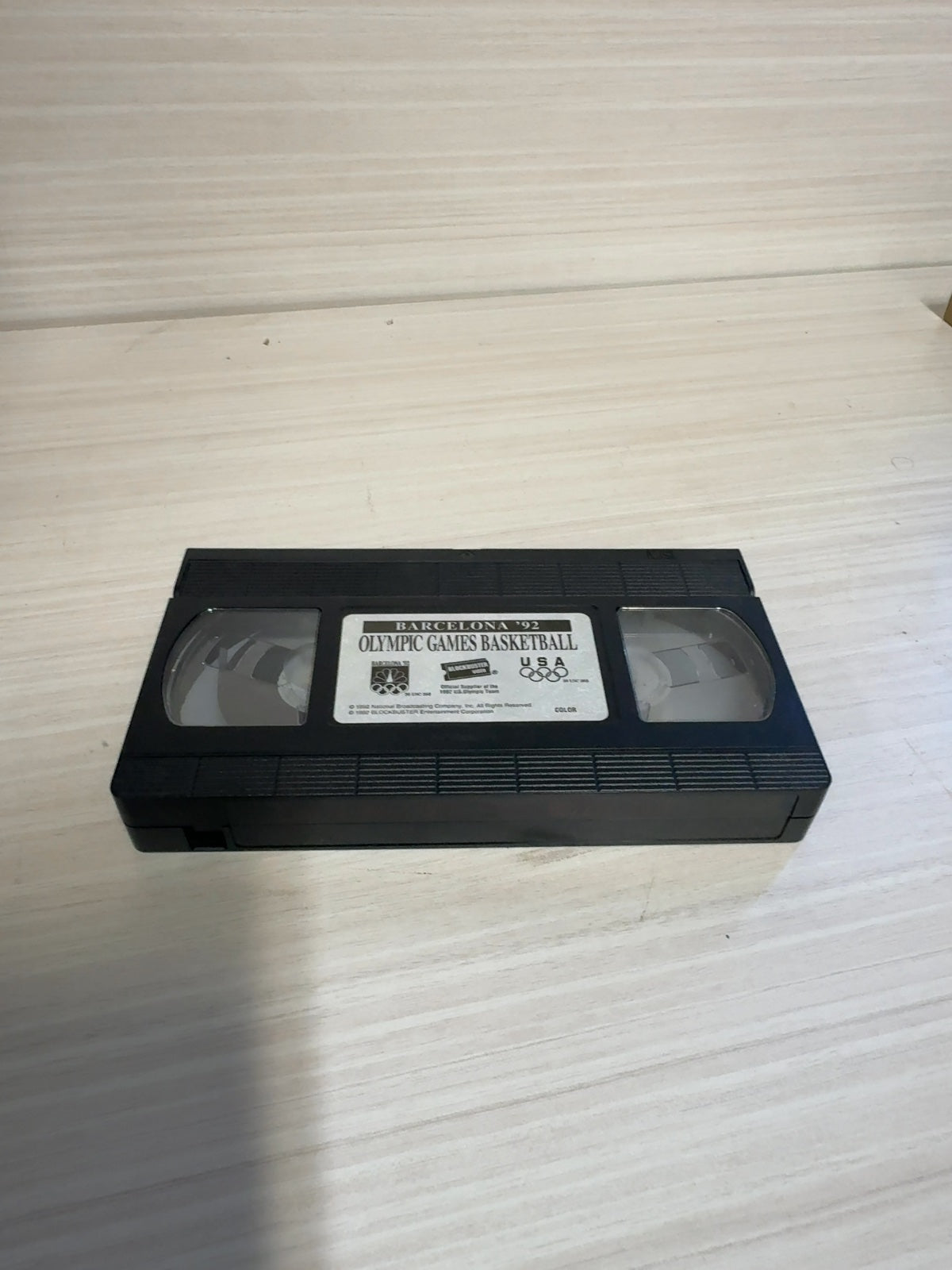 Barcelona '92 Olympic Games Basketball (VHS, 1992) NBC Sports Very Good