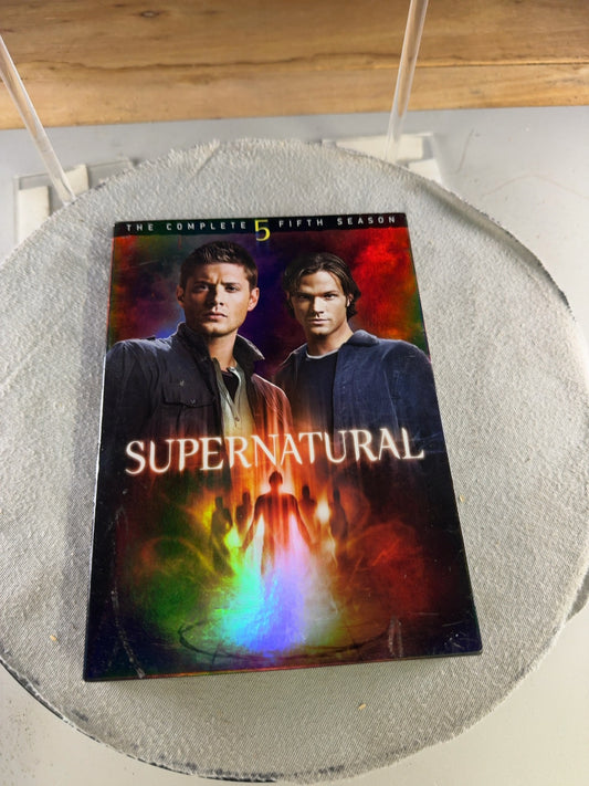 Supernatural (DVD, 2009) Season 5 Very Good Jensen Ackles Warner Bros.