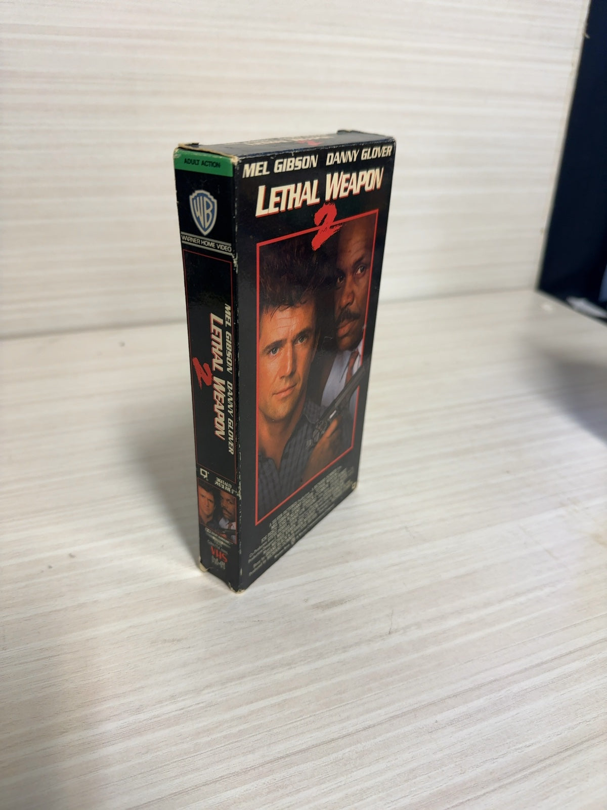 Lethal Weapon 2 (VHS, 1989) Mel Gibson Danny Glover Warner Home Video Acceptable