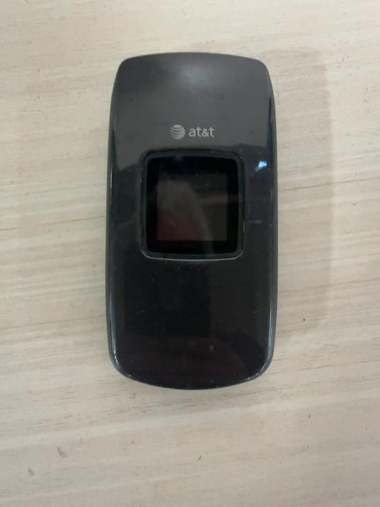 Pantech C520 AT&T Flip Phone Black - Untested