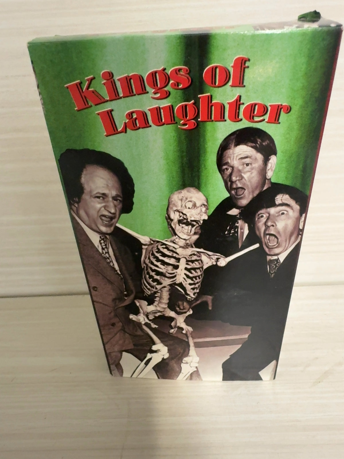 Three Stooges: Kings of Laughter (VHS, 1996) Goodtimes Home Video Very Good