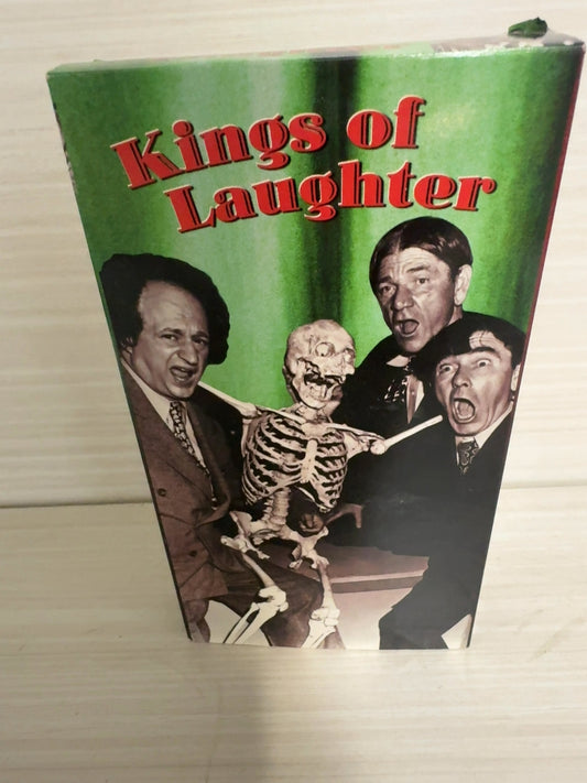Three Stooges: Kings of Laughter (VHS, 1996) Goodtimes Home Video Very Good