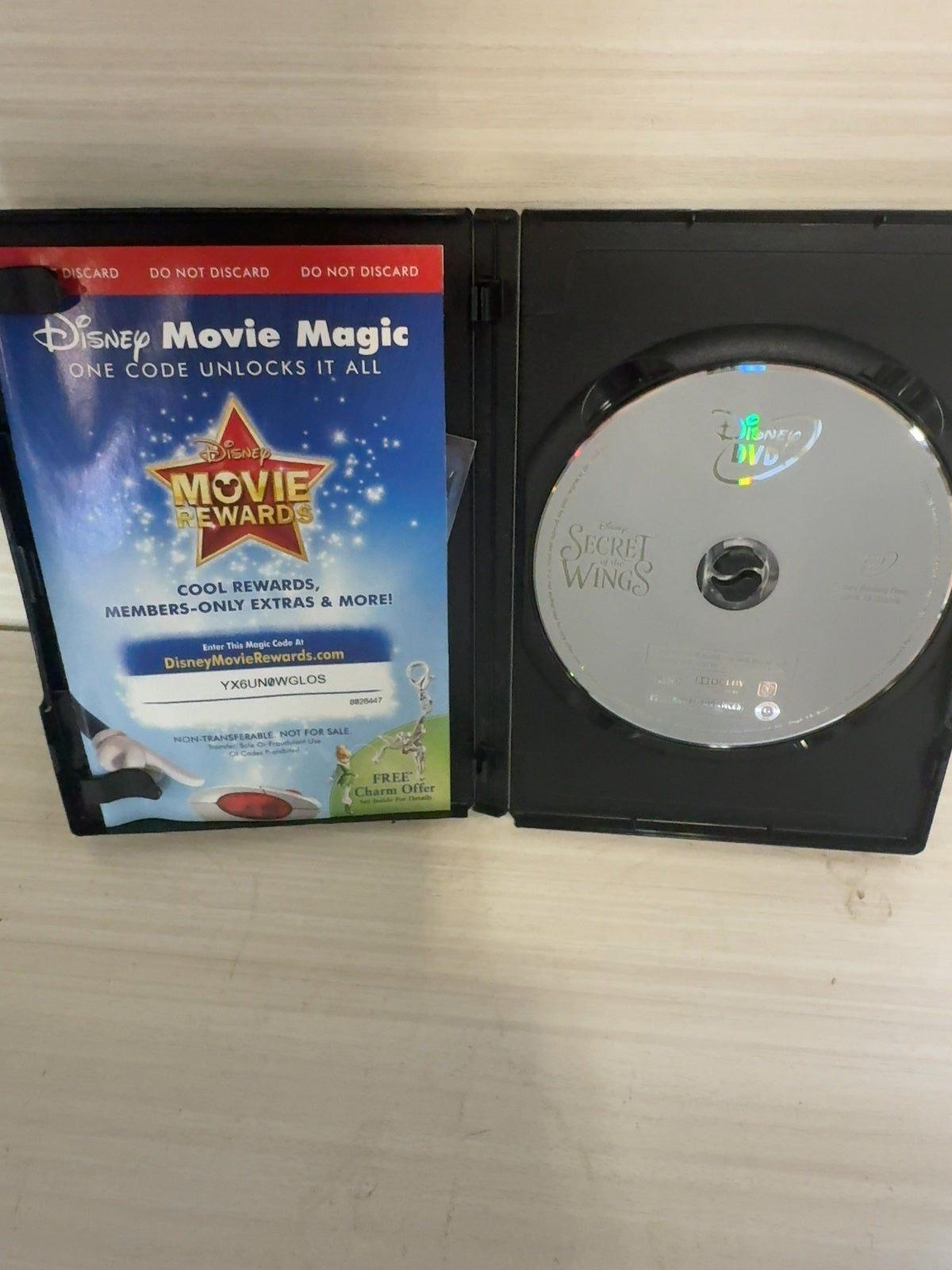Secret of the Wings (DVD, 2012) Very Good Walt Disney Video