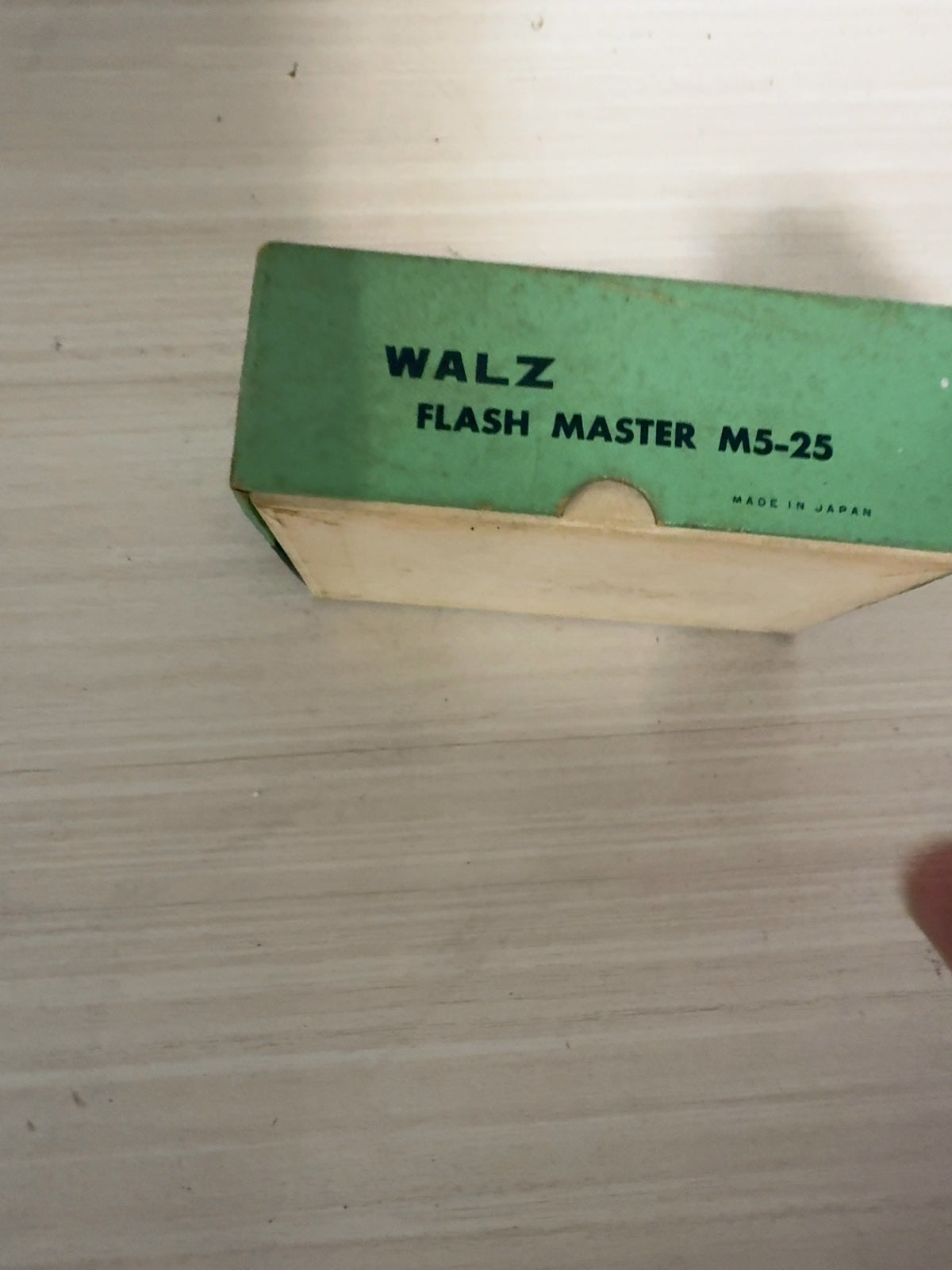 Walz Flash Master M5-25 Vintage Fan Reflector Flash in Original Box - Japan