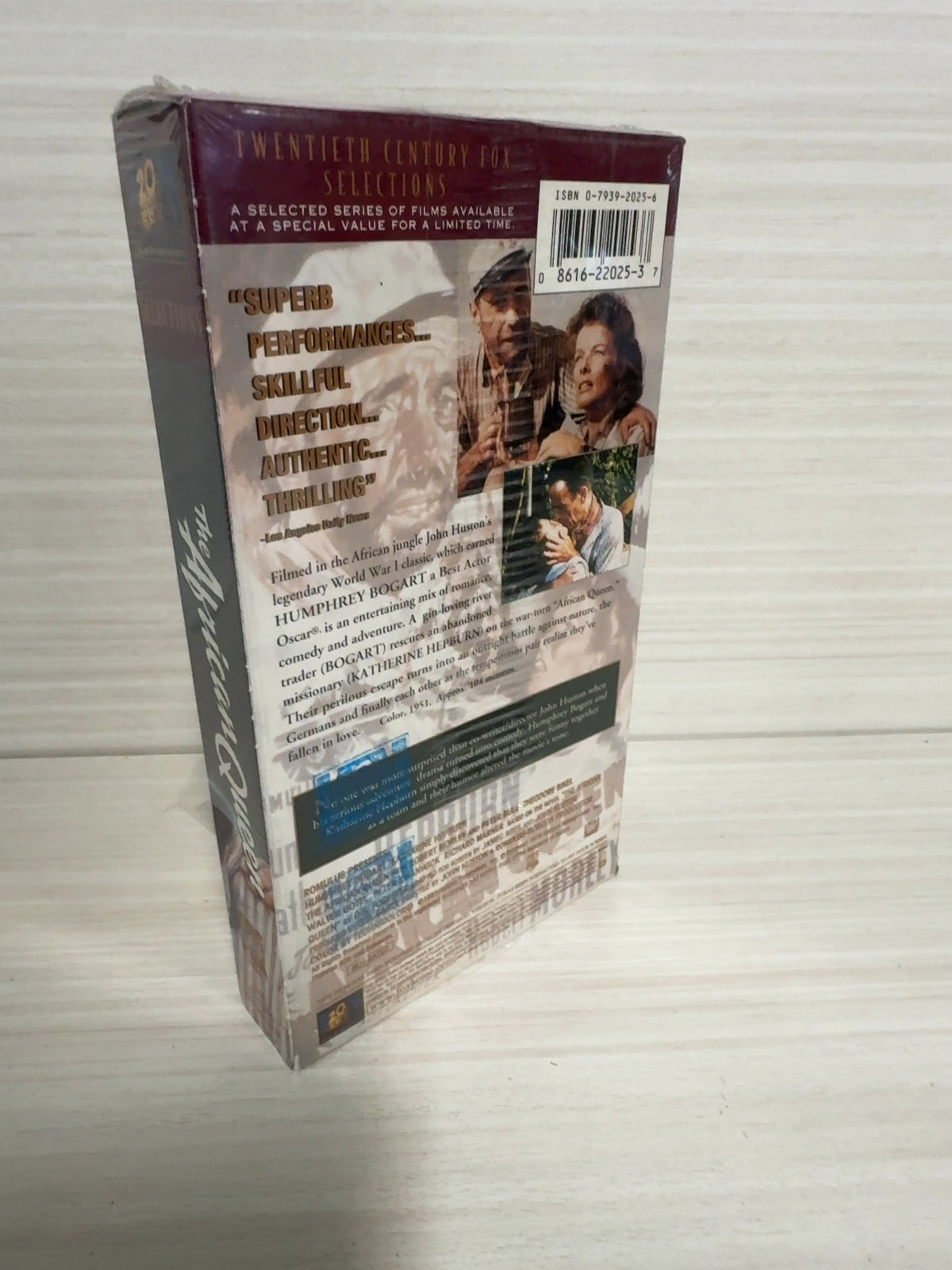 The African Queen (VHS, 1951) Humphrey Bogart Warner Home Video