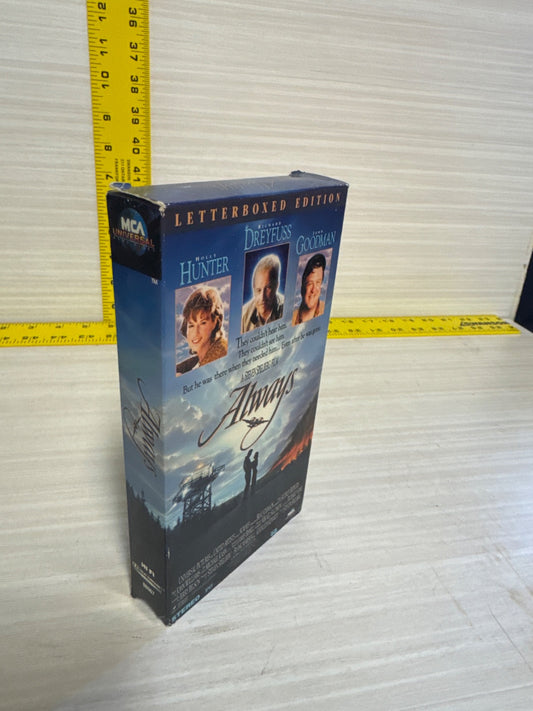 Always (VHS, 1989) Richard Dreyfuss MCA Universal Home Video Very Good
