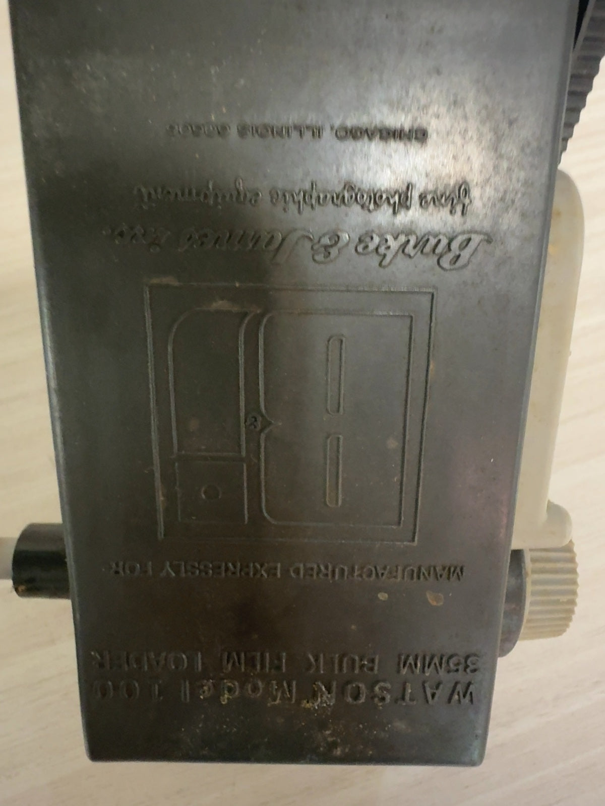 Watson Model 100 35mm Bulk Film Loader by Burke & James