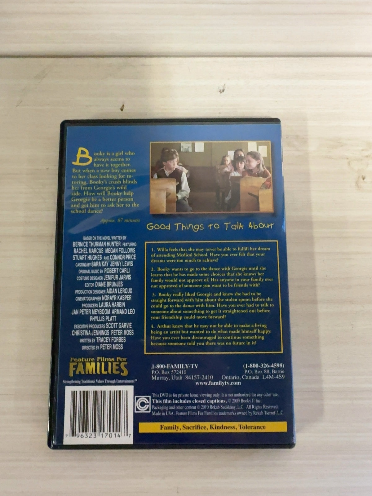 Booky's Crush (DVD) Very Good Feature Films For Families