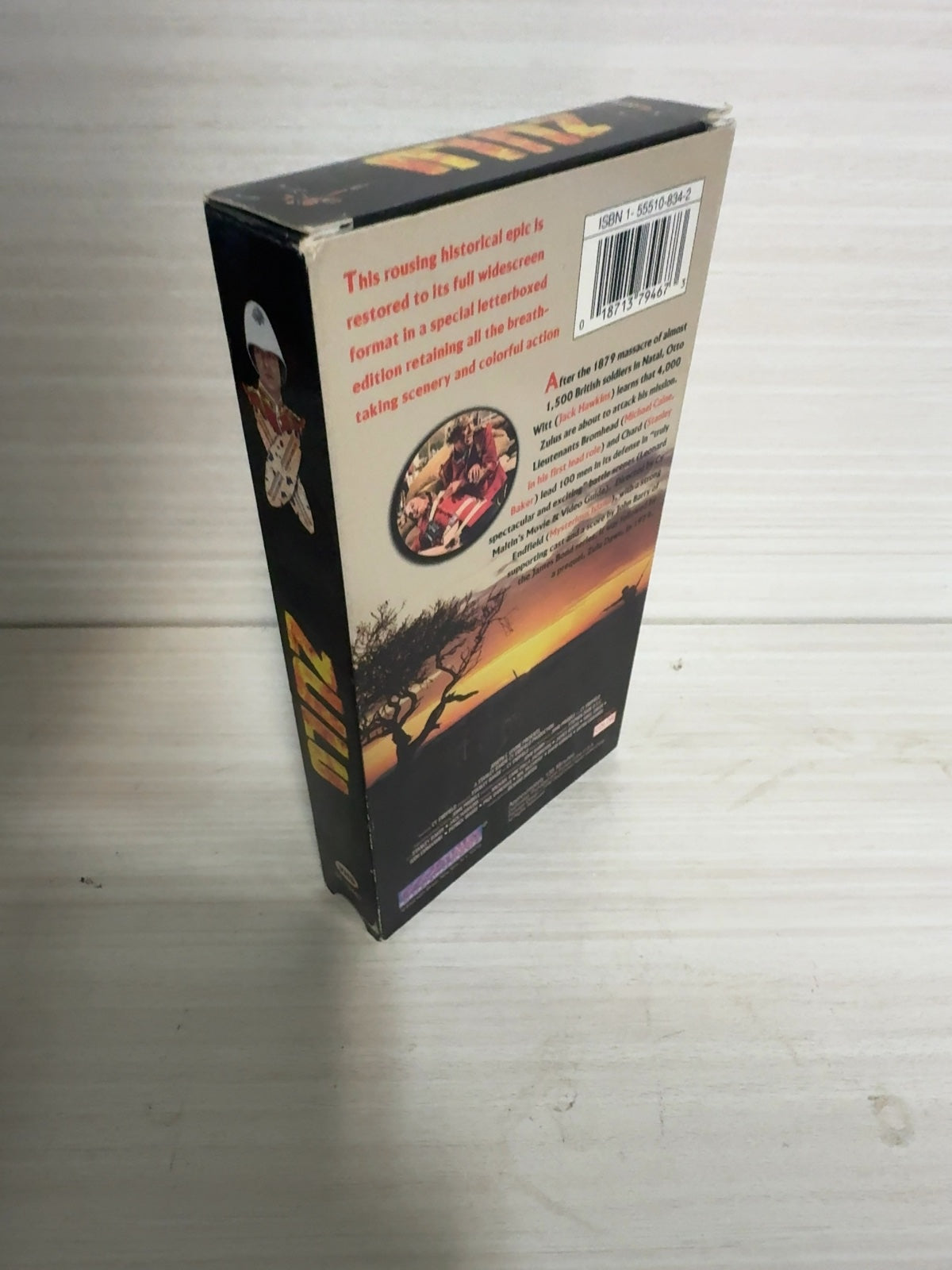 Zulu (VHS, 1964) Michael Caine GoodTimes Home Video Very Good