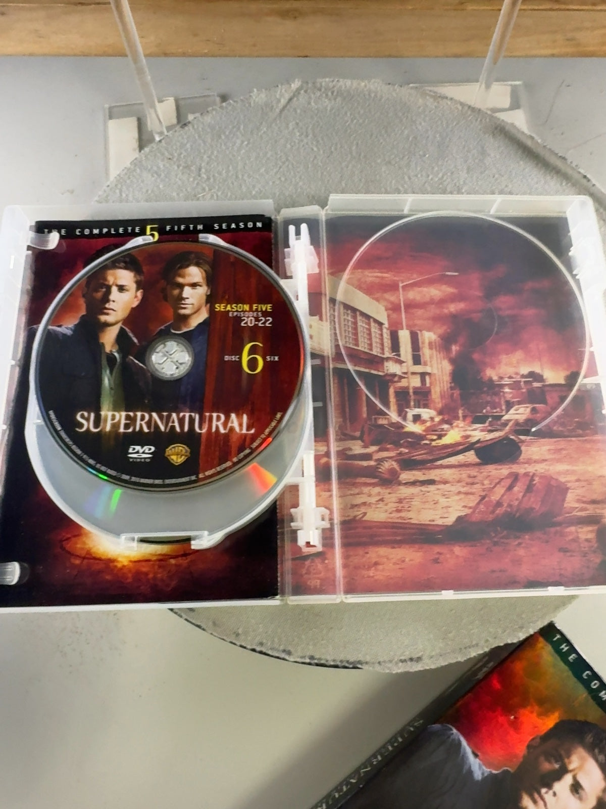 Supernatural (DVD, 2009) Season 5 Very Good Jensen Ackles Warner Bros.