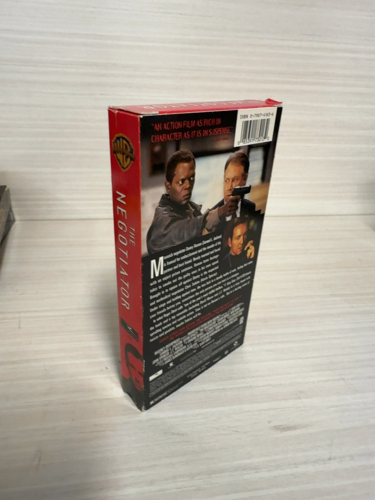 The Negotiator (VHS, 1998) Samuel L. Jackson Warner Bros. Very Good