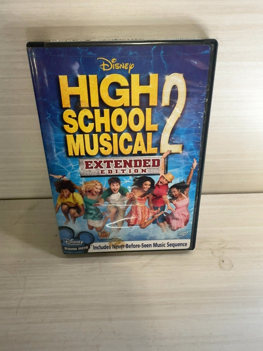 High School Musical 2 (DVD, 2007) Extended Edition Very Good Zac Efron