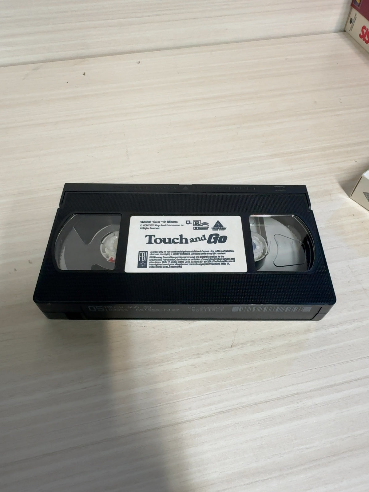 Touch and Go (VHS, 1986) Michael Keaton Trimark Home Video Very Good