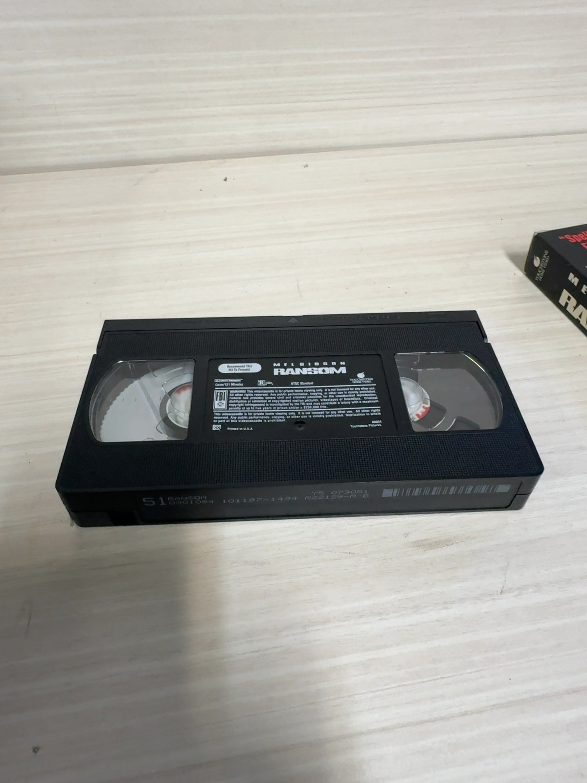 Ransom (VHS, 1996) Mel Gibson Touchstone Home Video Very Good