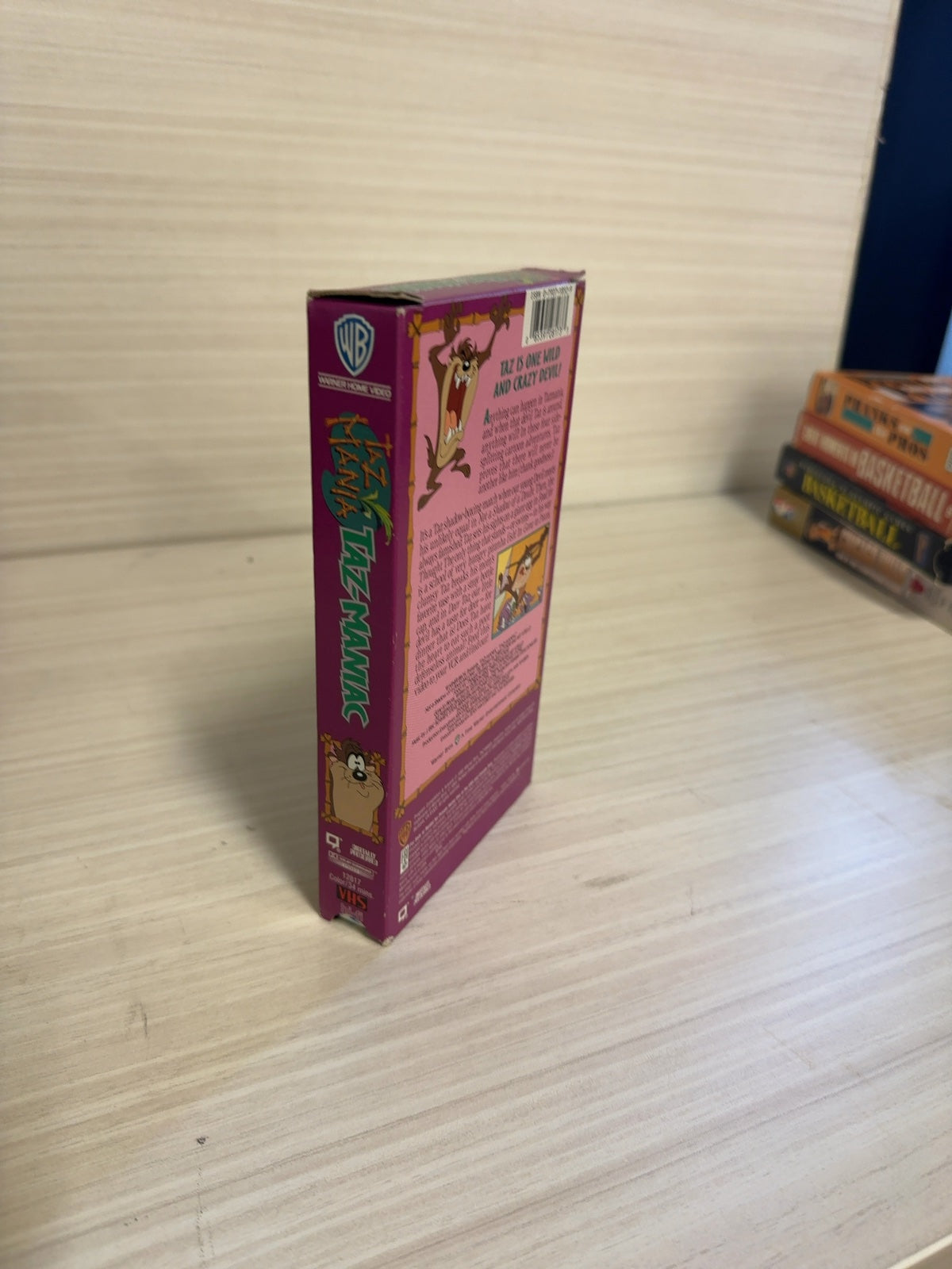 Taz-Mania: Taz-Maniac (VHS) Warner Home Video Very Good