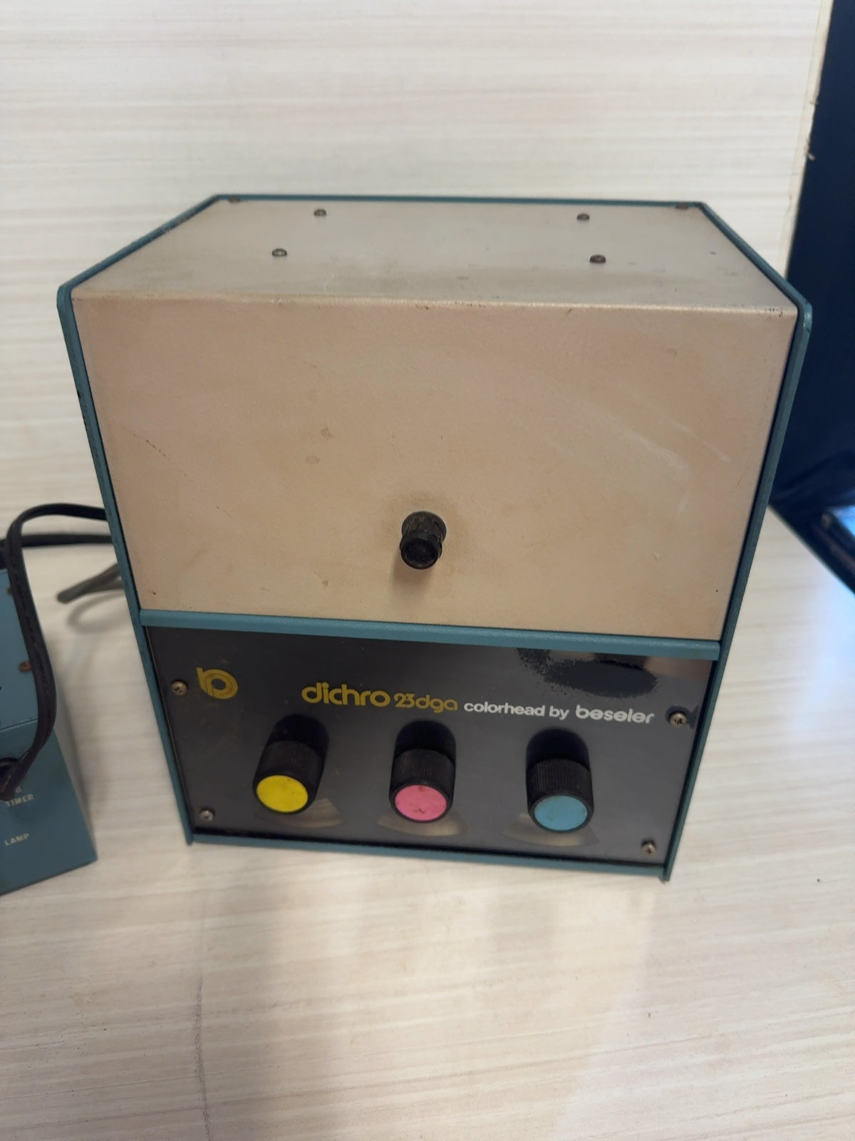 Beseler 23C II Enlarger Dichro 23dga DGA-1 Colorhead Darkroom Untested