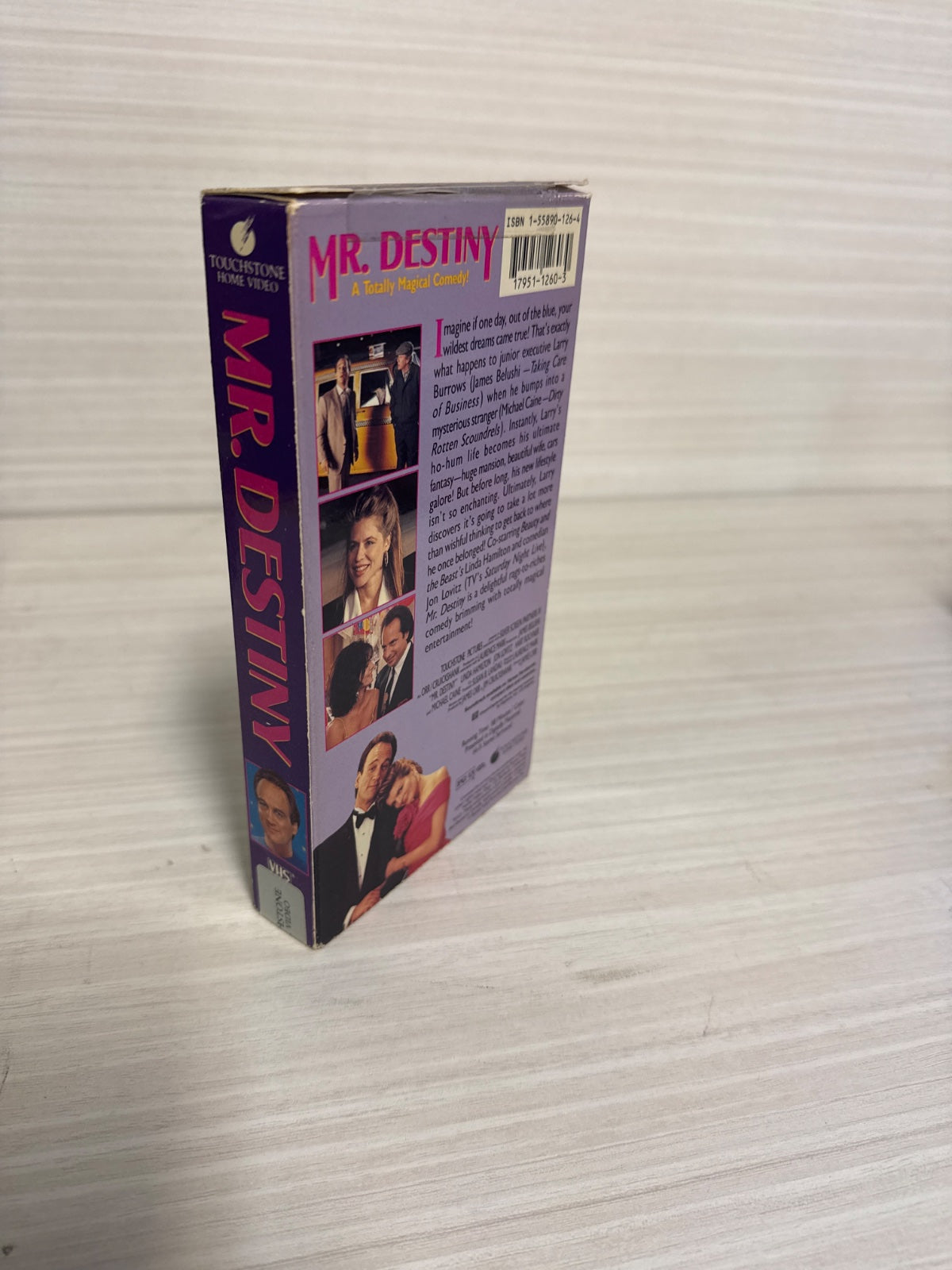 Mr. Destiny (VHS, 1990) James Belushi Touchstone Home Video Acceptable