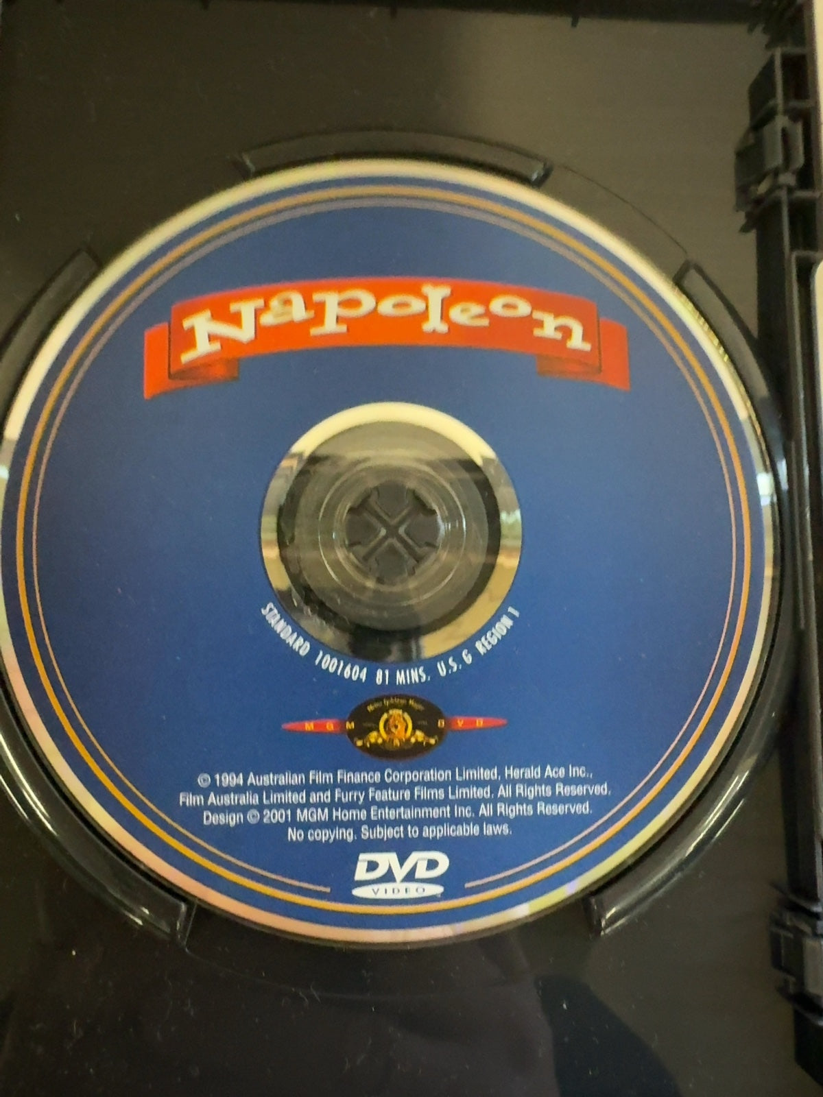 Napoleon (DVD, 1995) Very Good MGM Home Entertainment