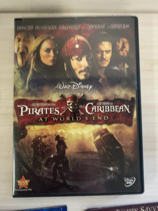 Pirates of the Caribbean: At World's End (DVD, 2007) Standard Very Good
