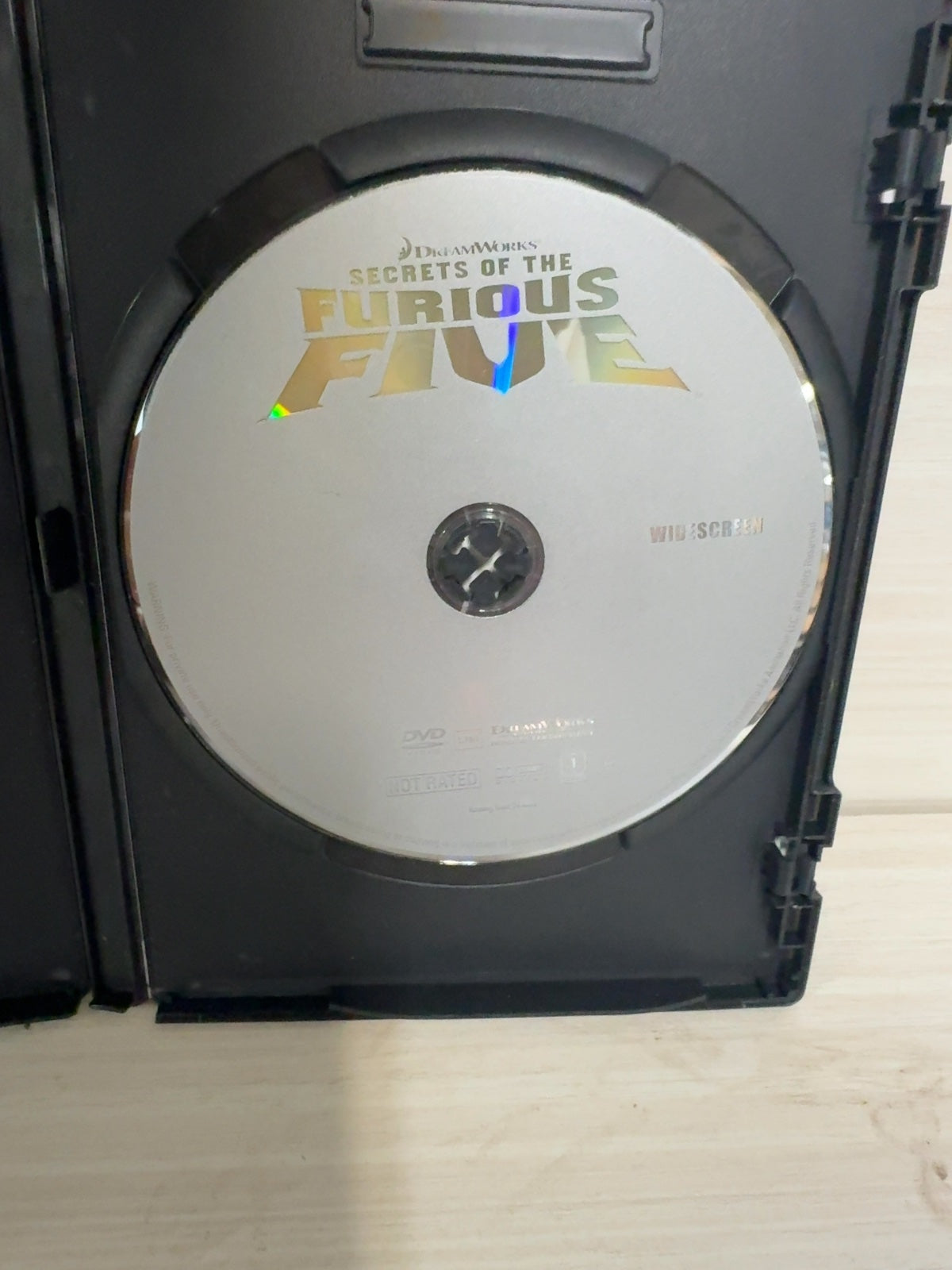 Secrets of the Furious Five (DVD, 2008) Widescreen Very Good DreamWorks