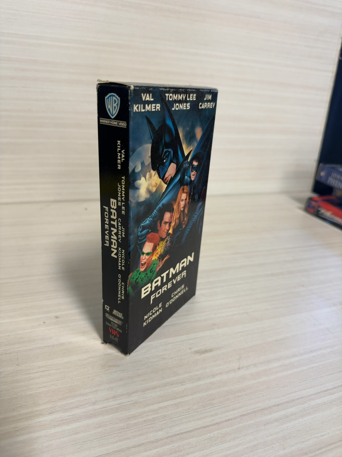 Batman Forever (VHS, 1995) Val Kilmer Warner Home Video Very Good