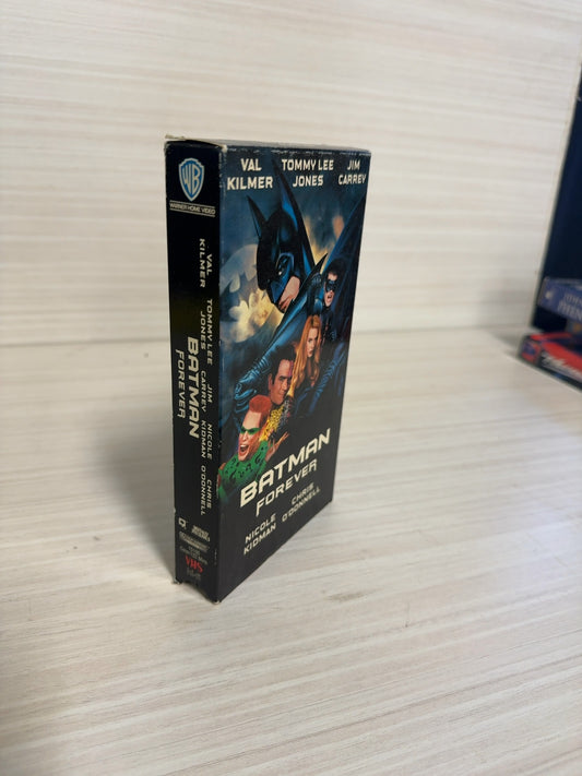Batman Forever (VHS, 1995) Val Kilmer Warner Home Video Very Good