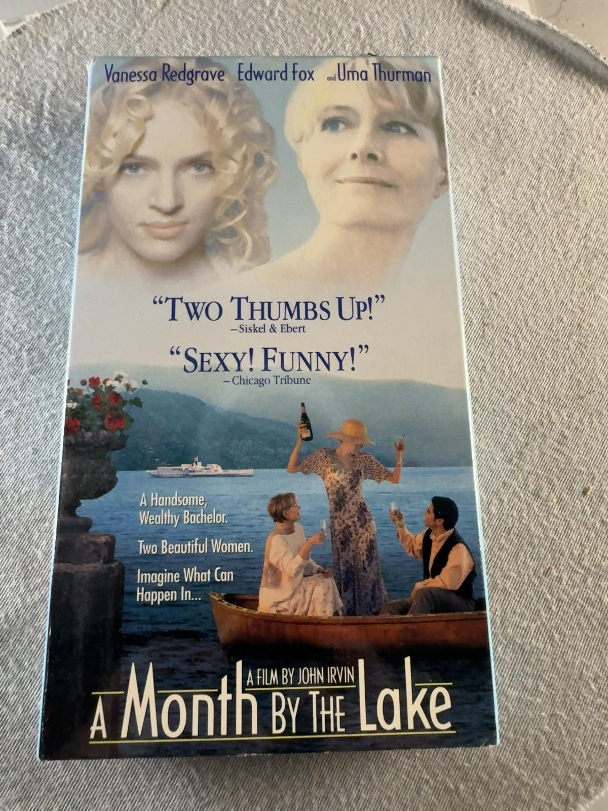 A Month by the Lake (VHS, 1995) Vanessa Redgrave Edward Fox Paramount Very Good