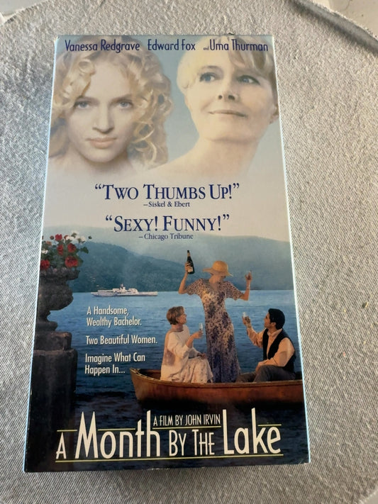 A Month by the Lake (VHS, 1995) Vanessa Redgrave Edward Fox Paramount Very Good