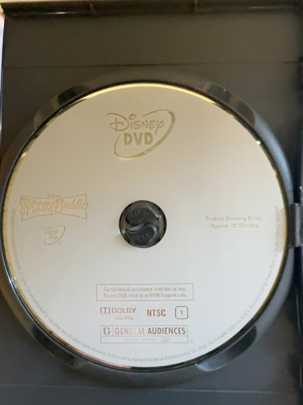Spooky Buddies (DVD, 2011) Very Good G. Callen Walt Disney Ty Pantaleo
