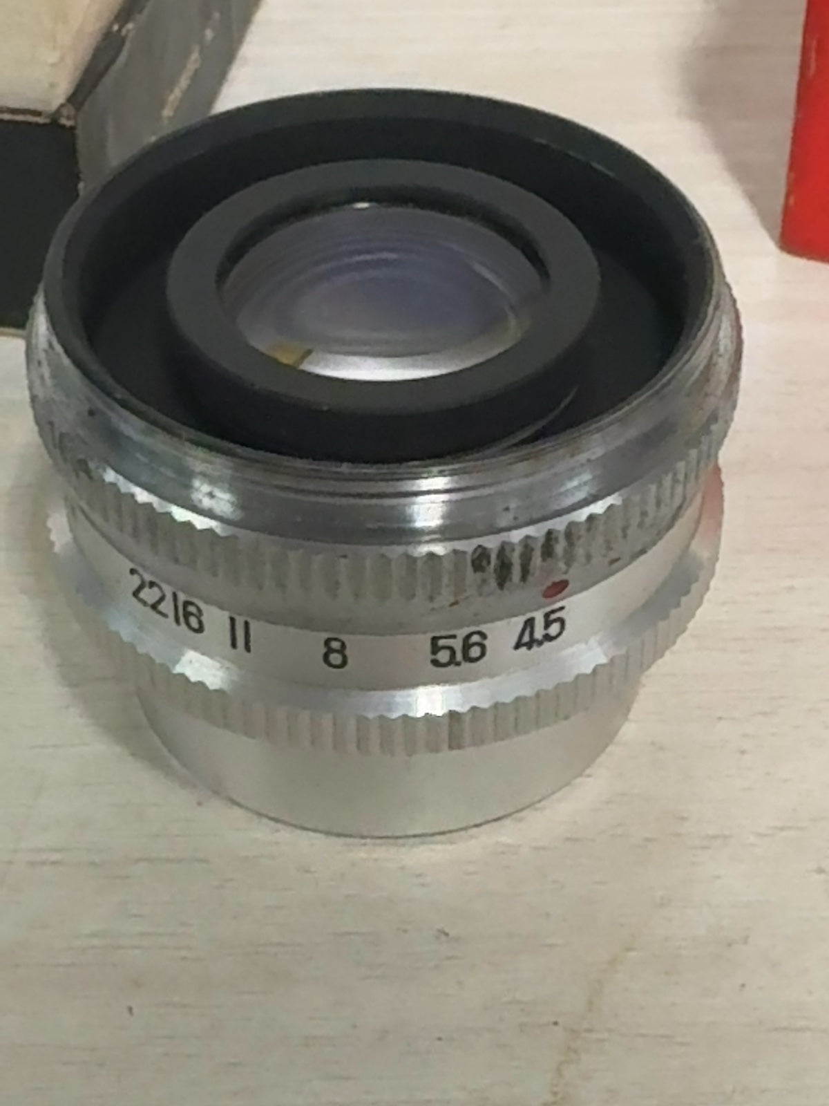 Voss Enlarging Lens f/4.5 Darkroom Enlarger Lens in Original Box Made in Japan