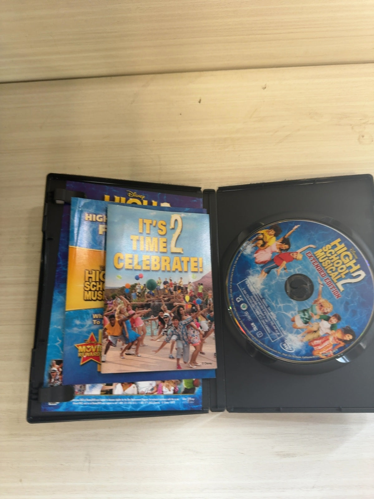 High School Musical 2 (DVD, 2007) Extended Edition Very Good Zac Efron