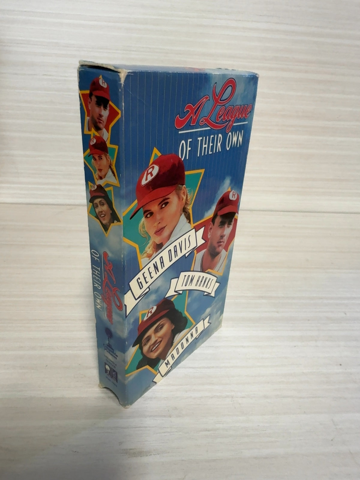 A League of Their Own (VHS, 1992) Tom Hanks Madonna Columbia TriStar Acceptable