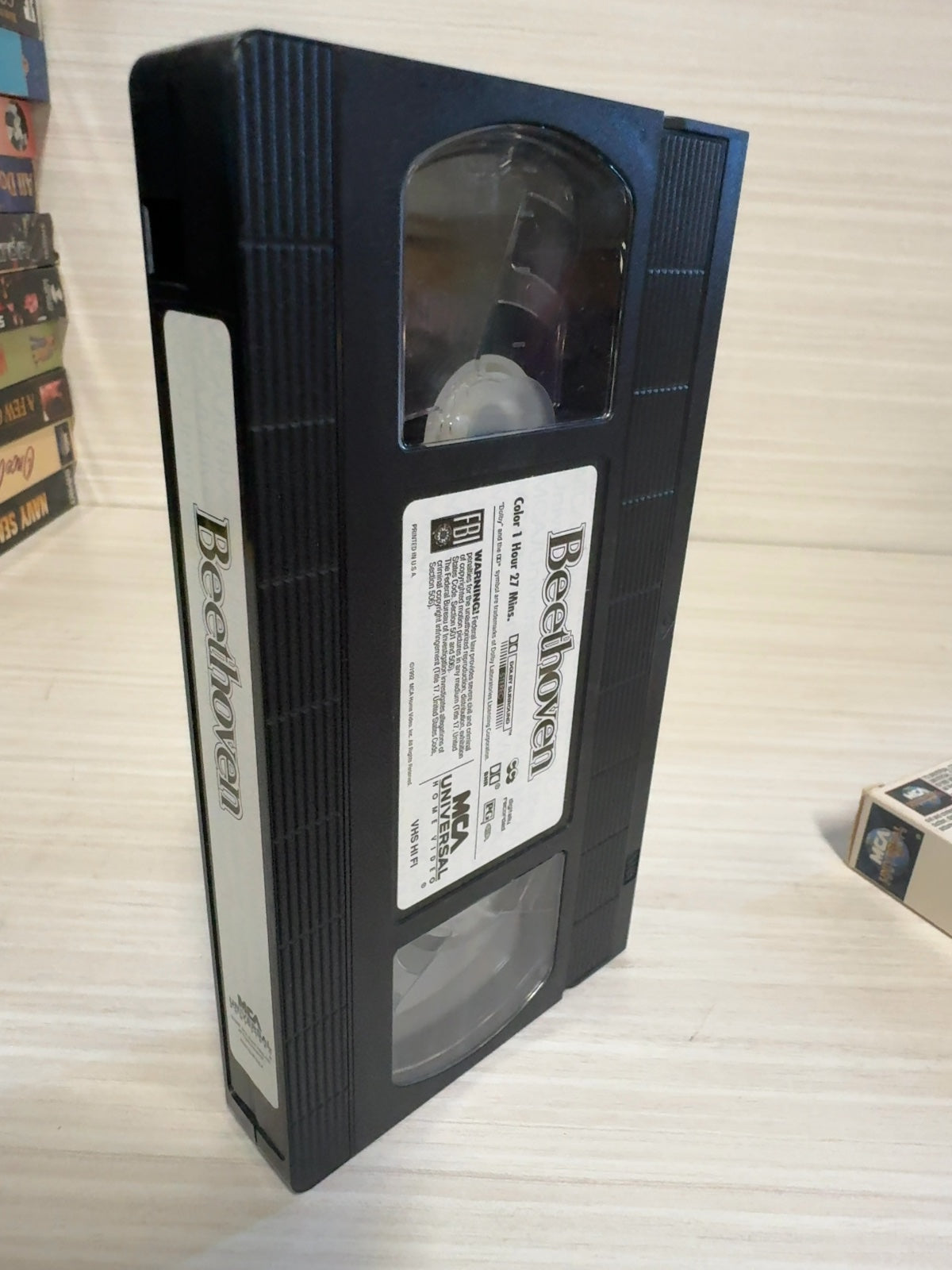 Beethoven (VHS, 1991) Bonnie Hunt MCA Universal Acceptable