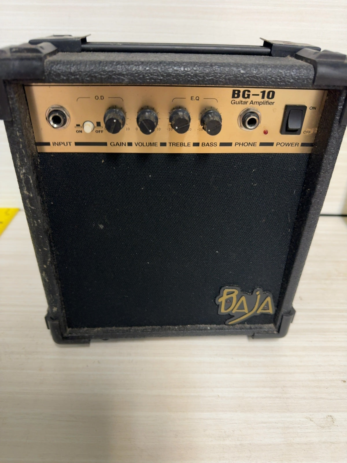 Baja BG-10 10W Practice Guitar Amplifier Combo with Overdrive