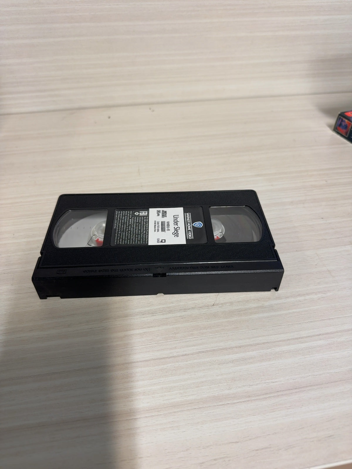 Under Siege (VHS, 1992) Steven Seagal Warner Home Video Very Good