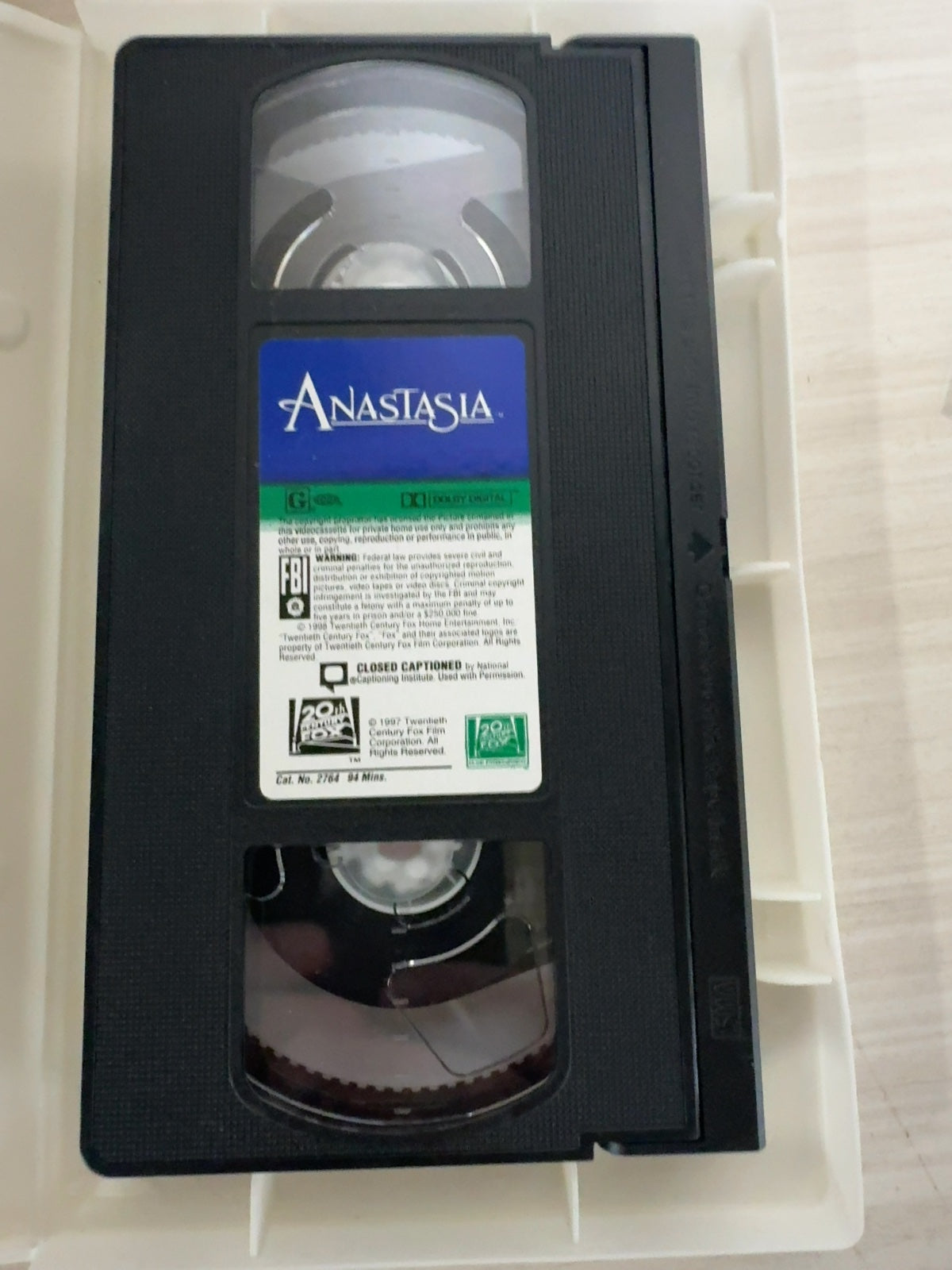 Anastasia (VHS, 1998)