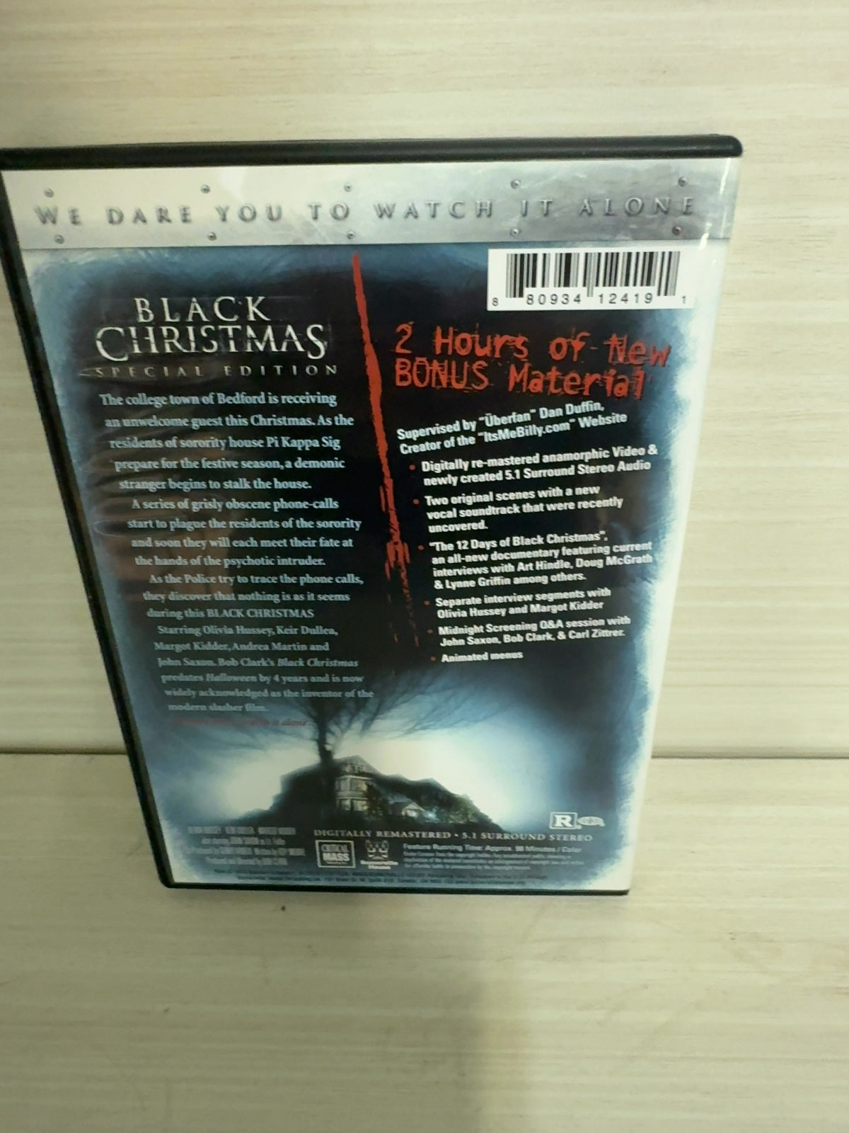 Black Christmas (DVD, 2006) Special Edition Very Good Critical Mass Releasing