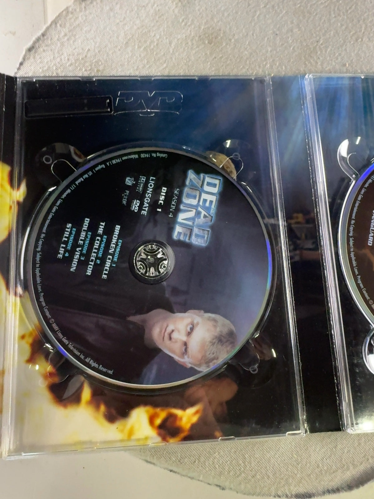 The Dead Zone (DVD, 2007) Season 4 Very Good Lionsgate