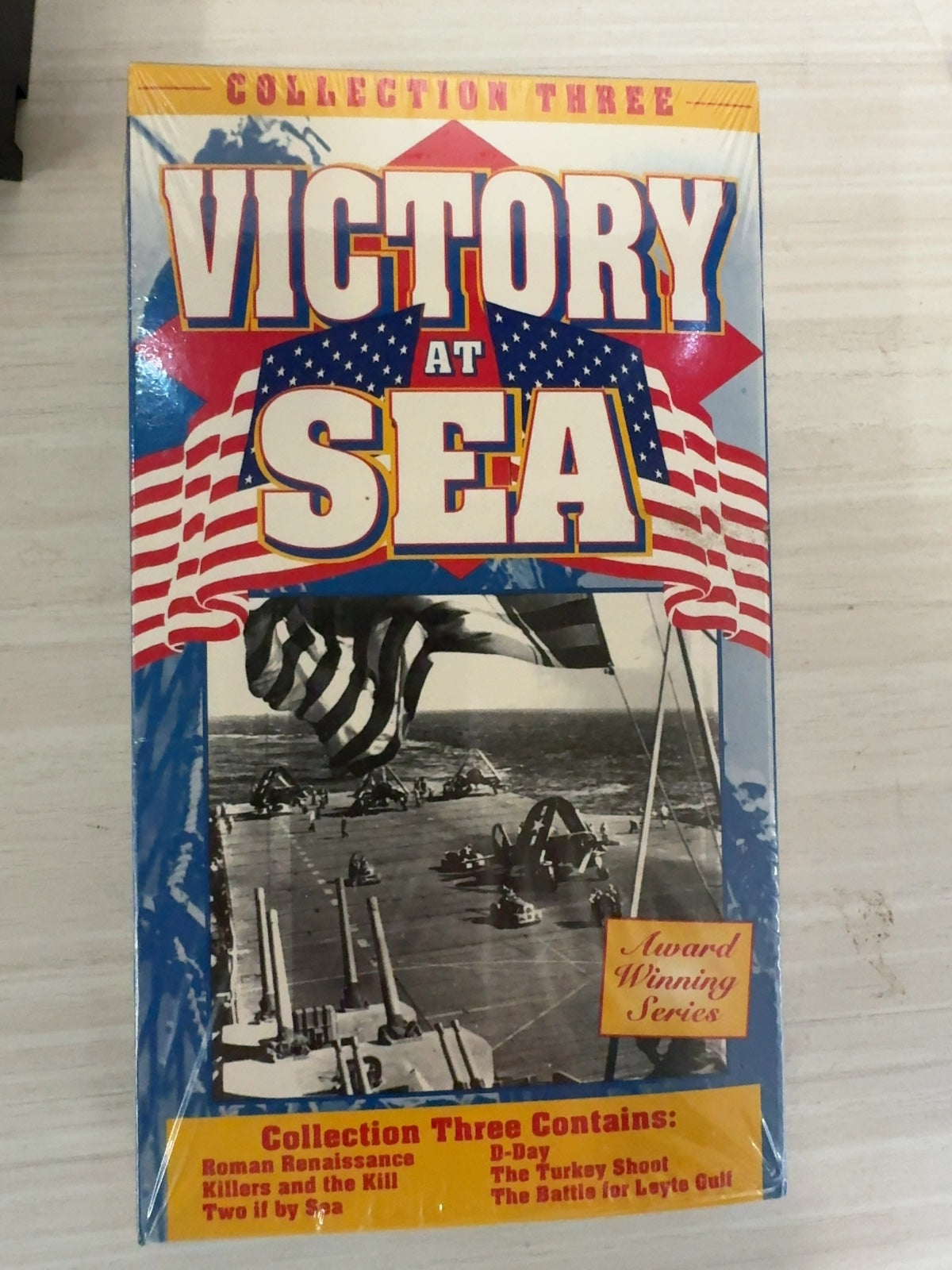 Victory at Sea Collection Three (VHS, 1952) NBC Like New