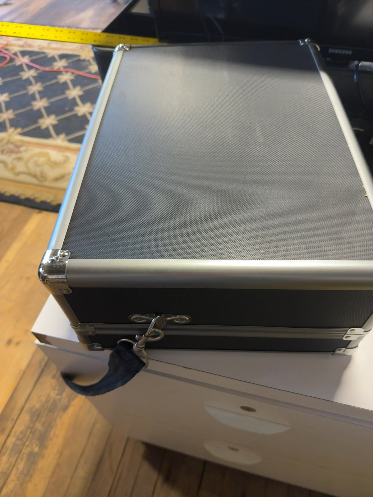 Hercules Super Strong Aluminum Hard Camera Case with Adjustable Dividers 18x13x6.5