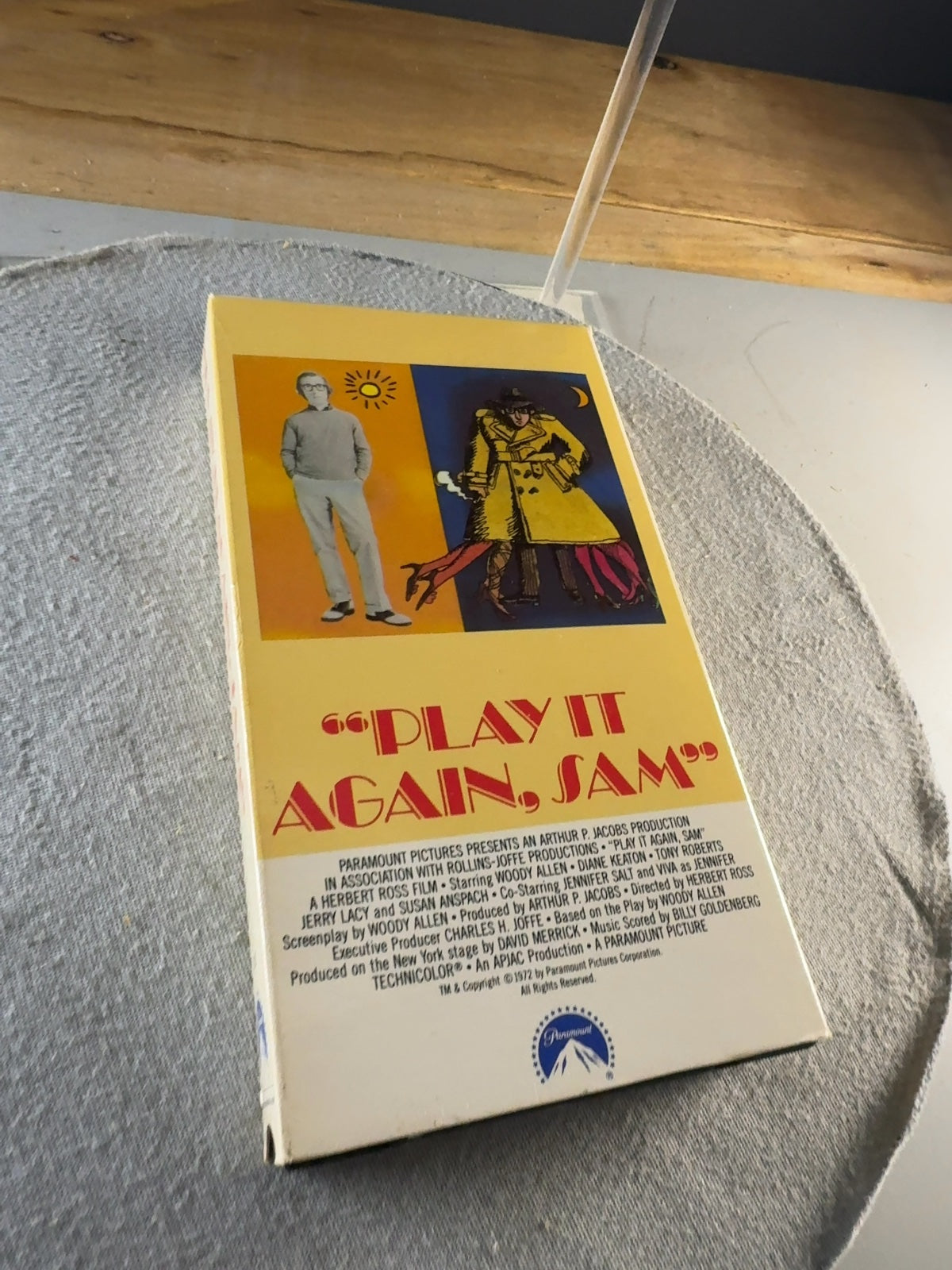 Play It Again, Sam (VHS, 1991) Woody Allen Paramount Pictures Very Good