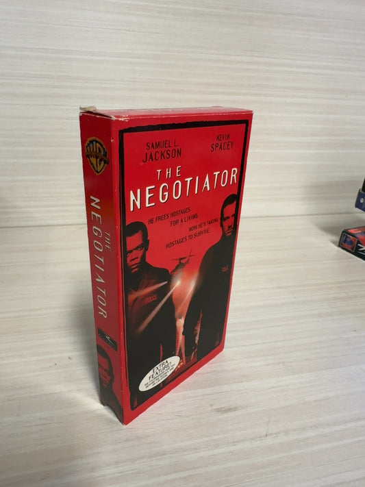 The Negotiator (VHS, 1998) Samuel L. Jackson Warner Bros. Very Good