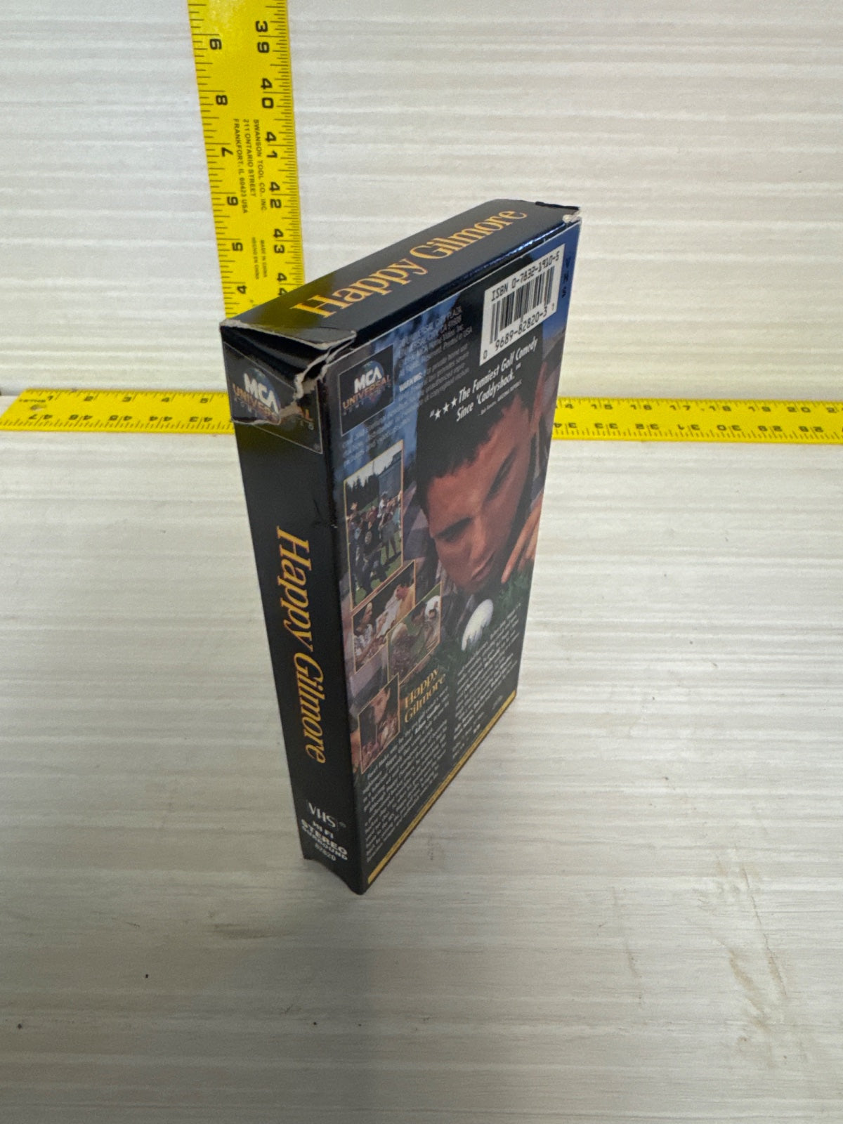Happy Gilmore (VHS, 1996) Adam Sandler MCA Very Good