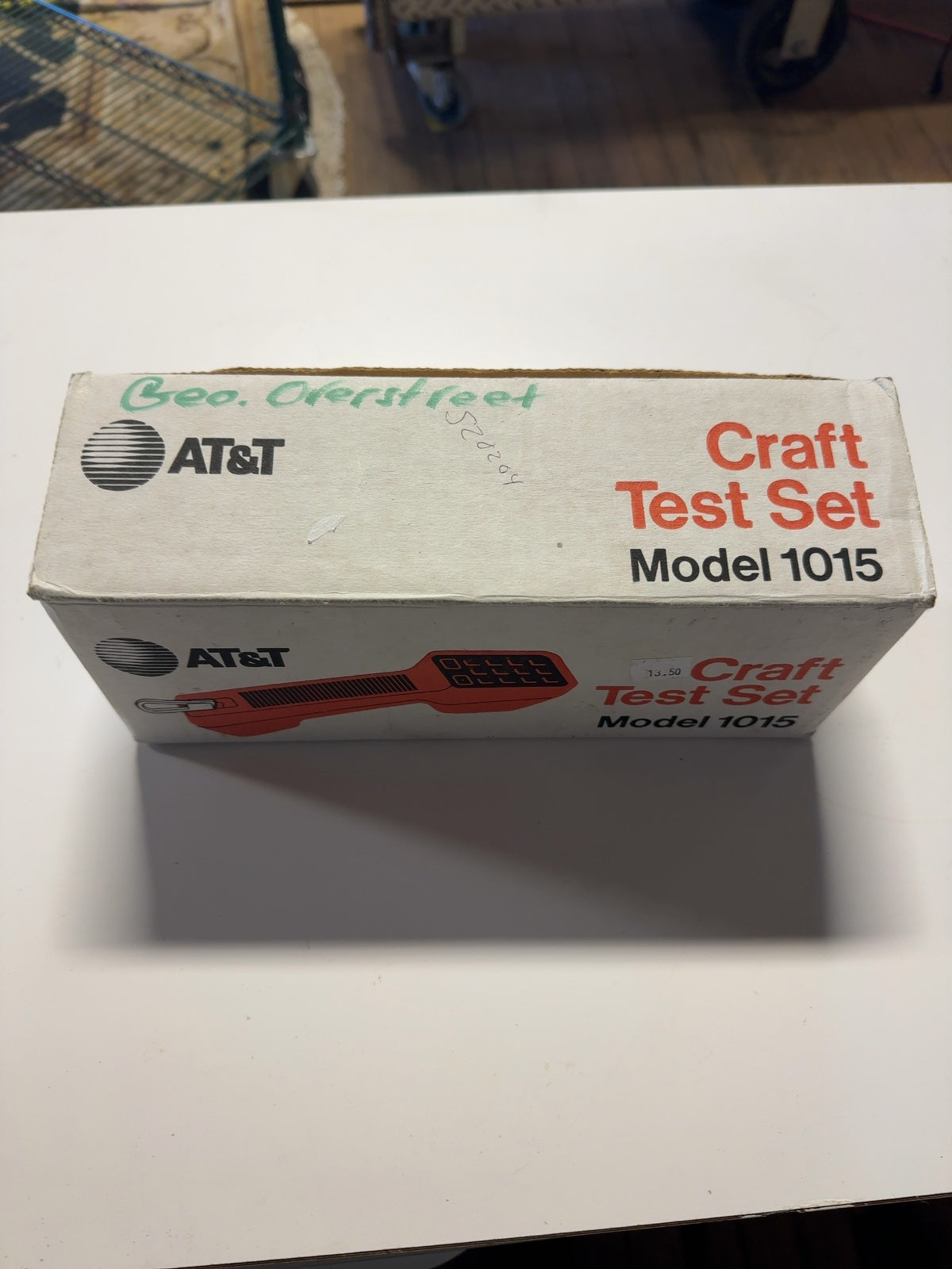 AT&T Craft Test Set Model 1015 Lineman Butt Set Telephone Line Tester Cords
