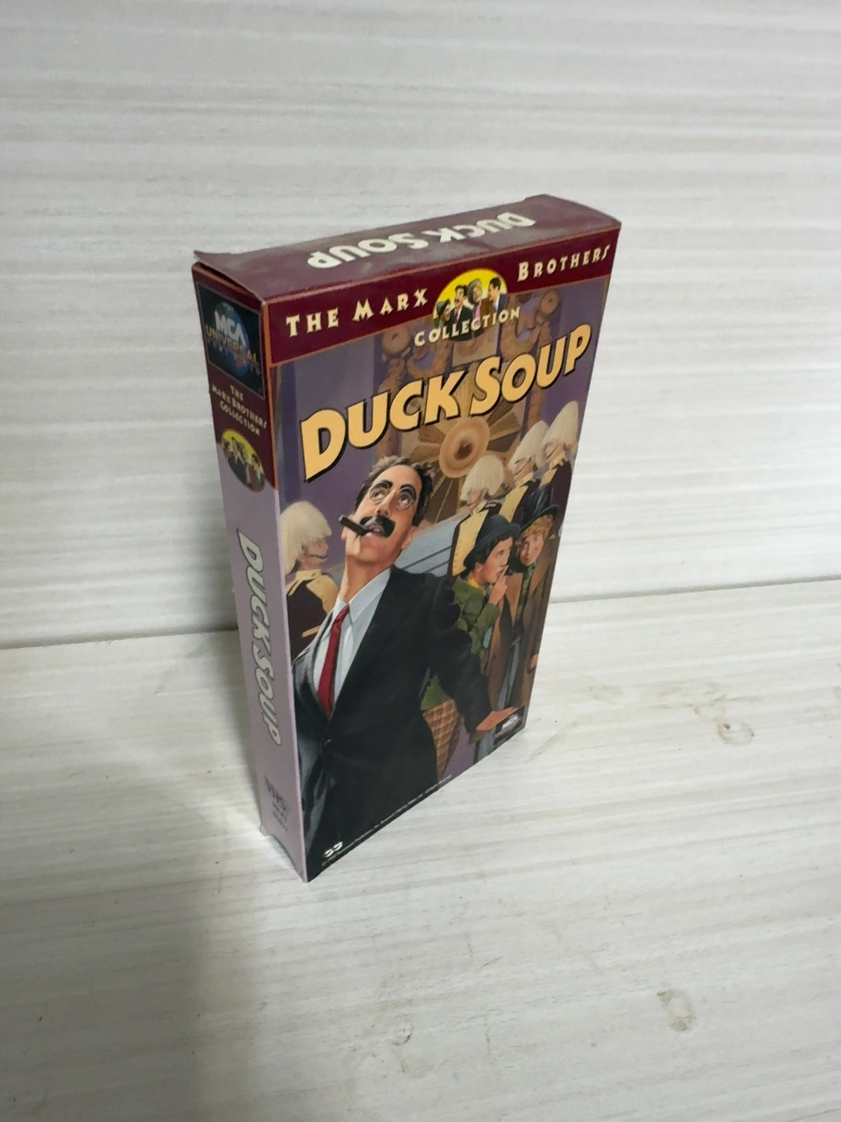 Duck Soup (VHS, 1999) Groucho Marx Harpo Marx MCA/Universal Very Good