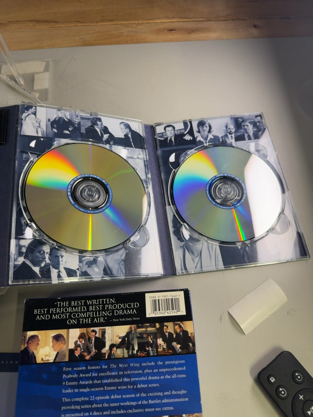 The West Wing (DVD, 2003) Complete First Season Very Good Martin Sheen Rob Lowe