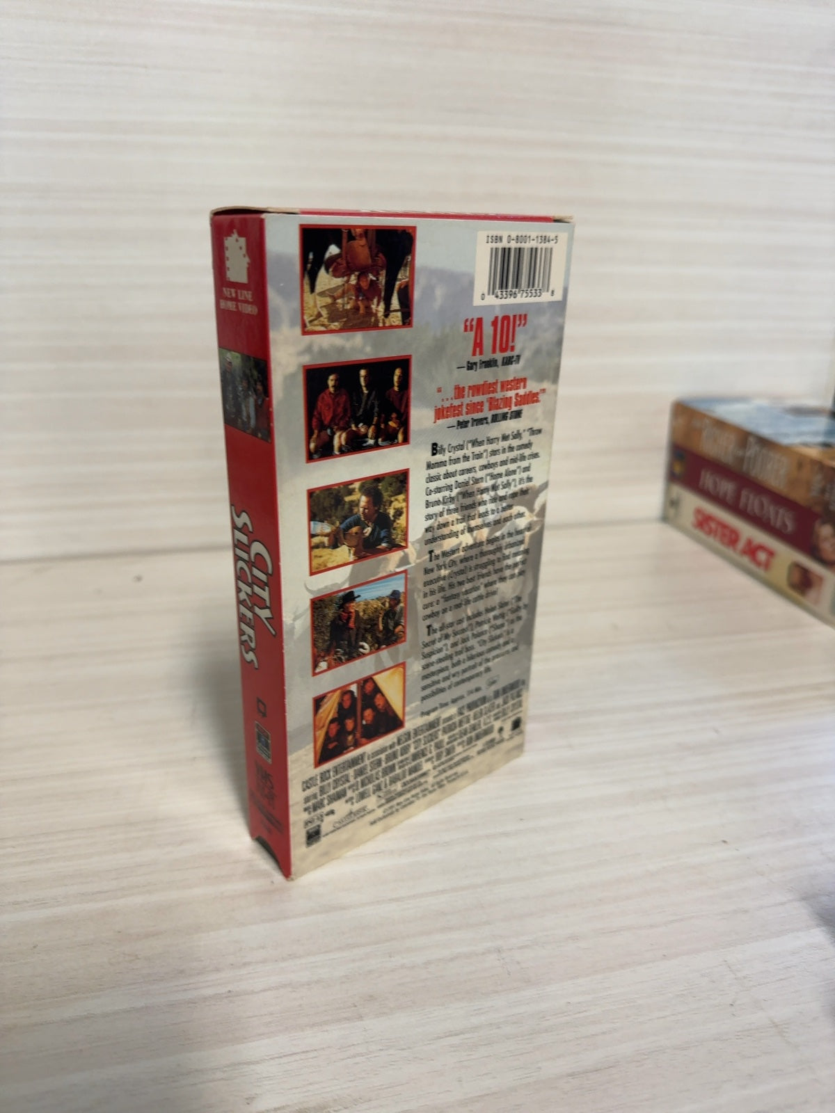 City Slickers (VHS, 1991) Billy Crystal New Line Home Video Acceptable