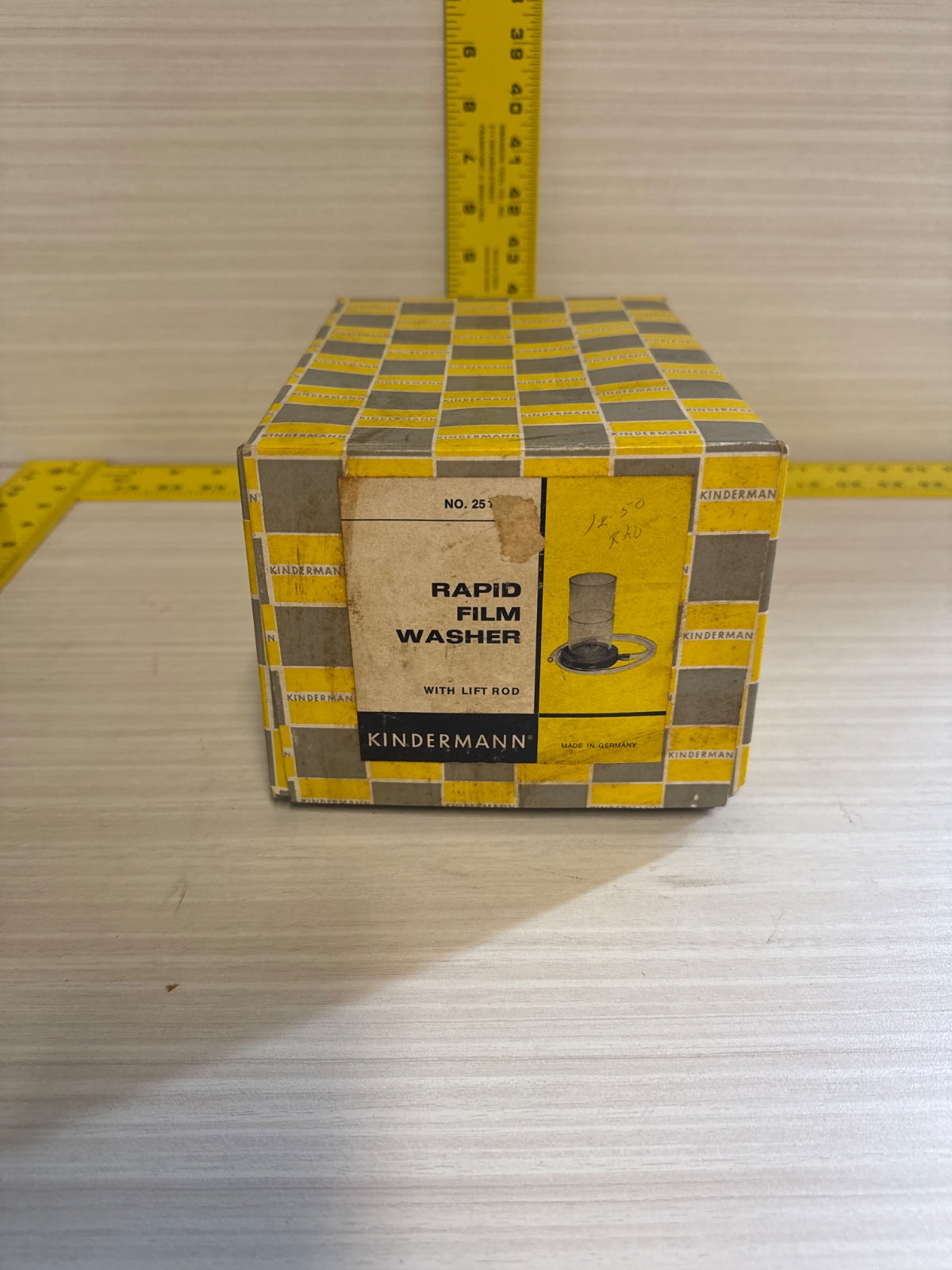 Kindermann No. 251 Rapid Film Washer with Lift Rod